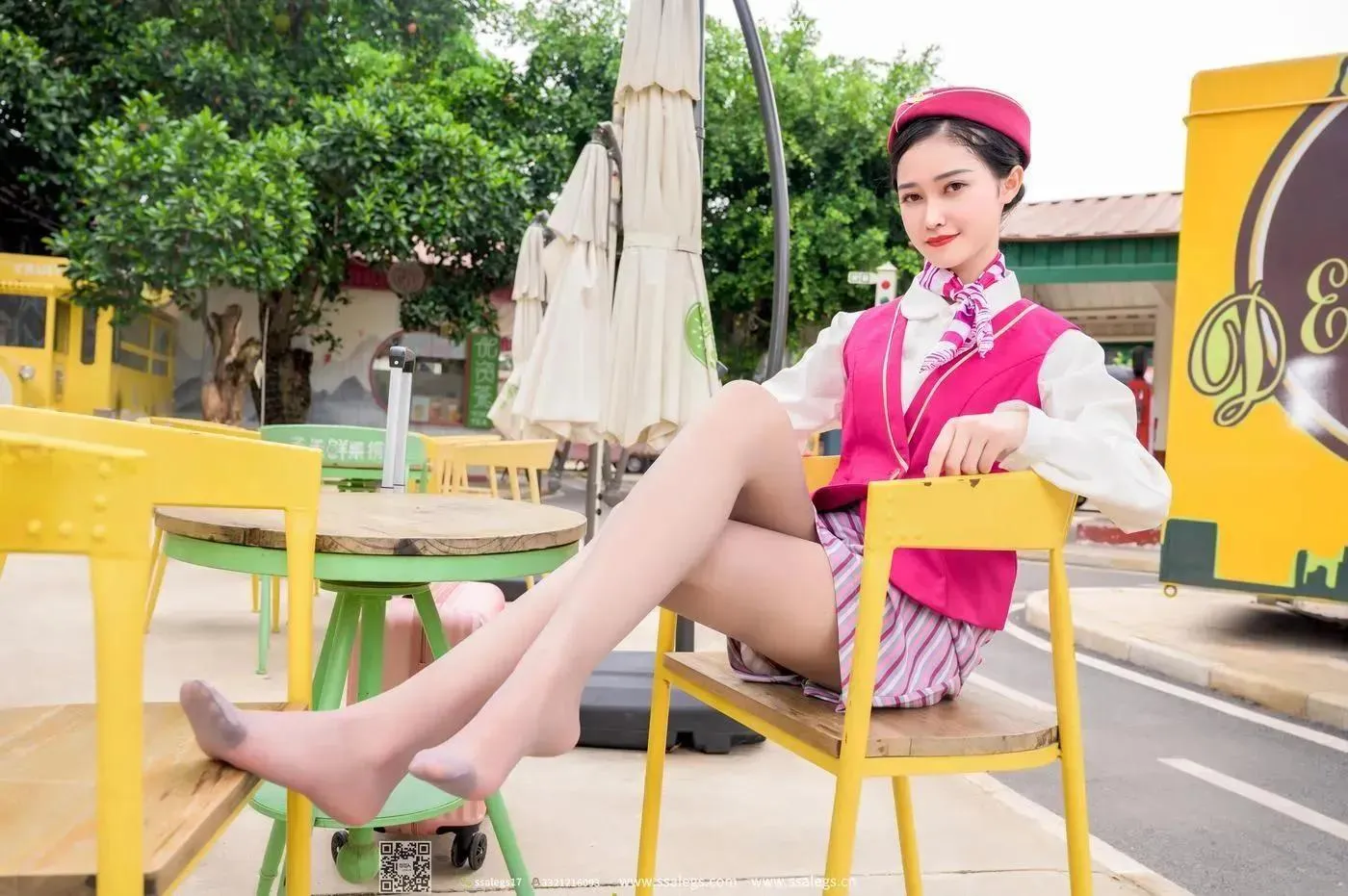 [SSA丝社]超清写真 NO.436 漫漫她的空姐梦(下) [69P]插图4